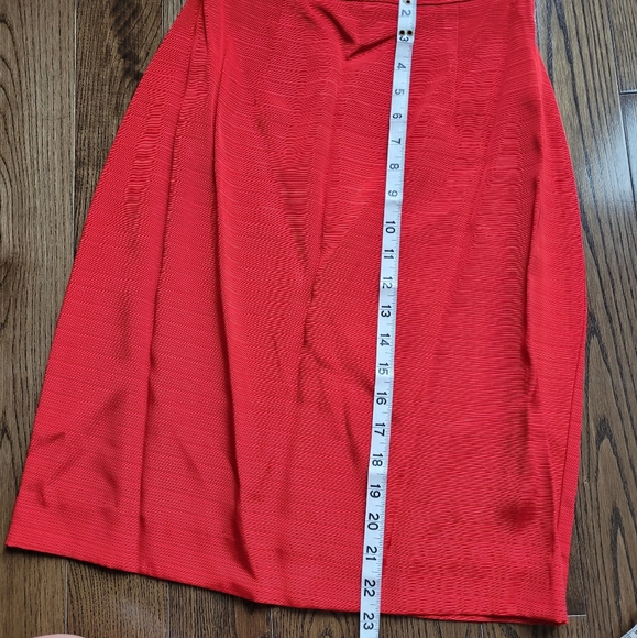 Vintage Gorgeous Red 2 pc dress, like new condition, Dry Cleaned - Picture 9 of 14